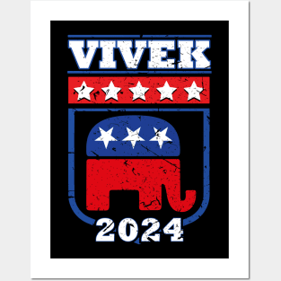 Vivek Ramaswamy 2024 - A New Wave in Presidential Politics Posters and Art